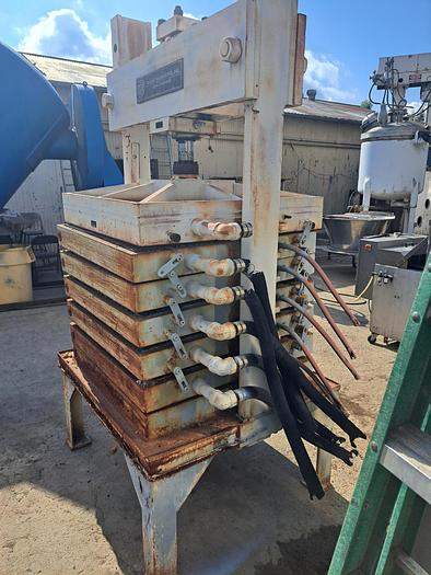 Used Filter, P&F, 36" x 36", C/st, Womach, Vert, 54 SF, 4.5CF #C730341