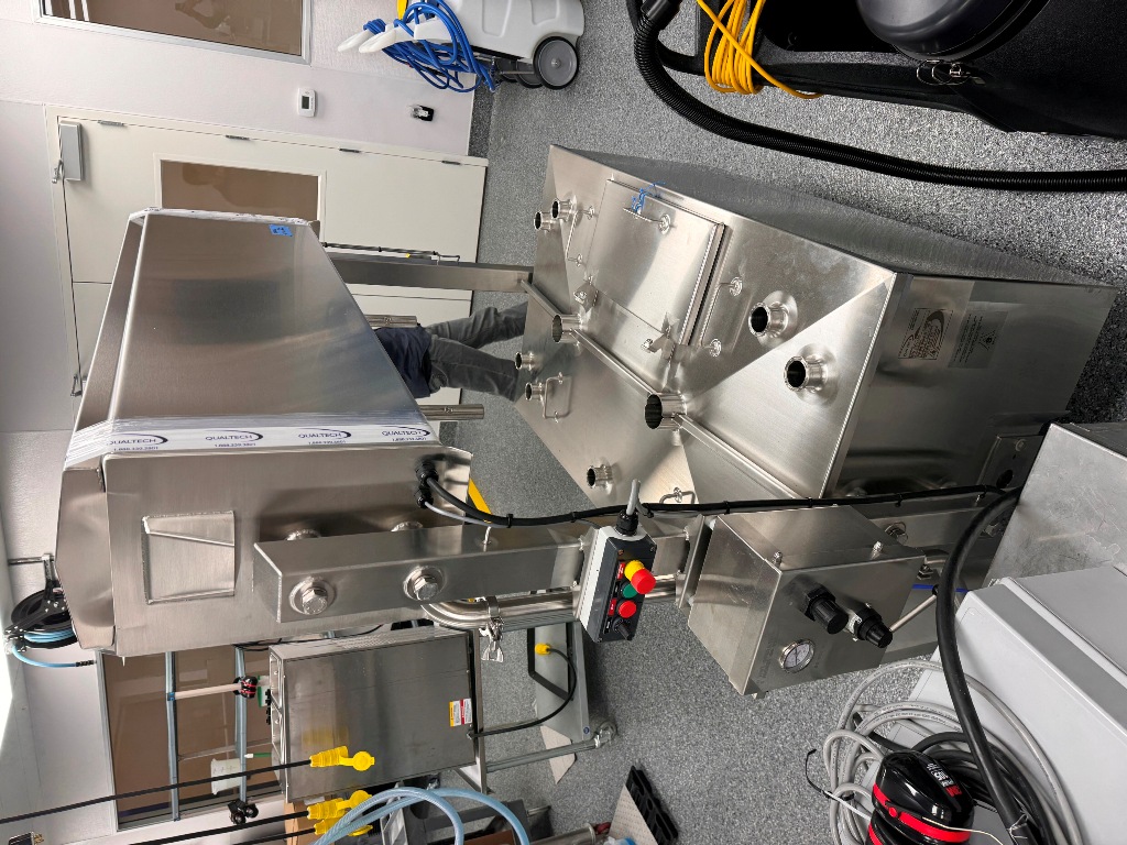Used Tank, Cheese Vat, 1,000 lb., Qualtech, Jacketed, Pasteurizing, #5991906