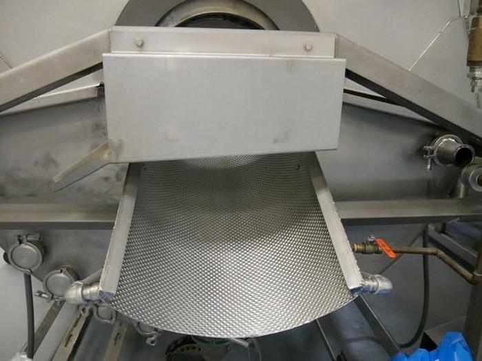 Used Hughes 48" diameter Rotary Screw Blancher - #3785846