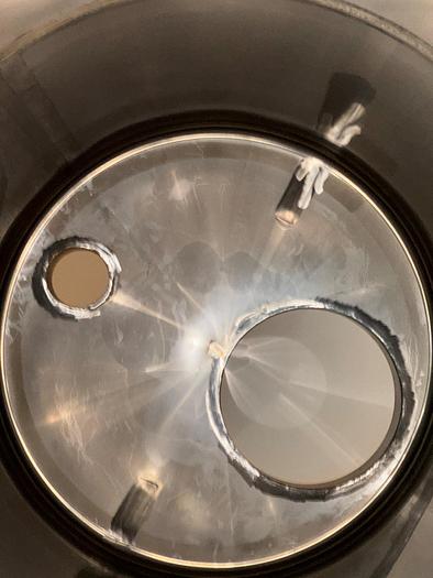 Used Tank, 1,600 Gallon, Flour Silo, Sanitary Stainless Welding, Dust Collector, #5991148