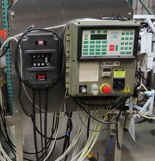 Used Filler, Bottle, 8-Head, Inline, ELF, Model CTRI-8, Pressure Filler #S745299