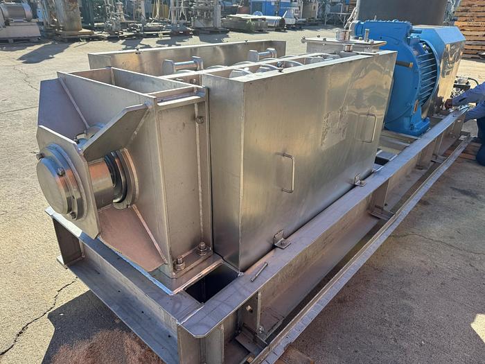Used Refiner, Screw, 350mm diameter, Stainless Steel, 30 HP, Surimi #5990958