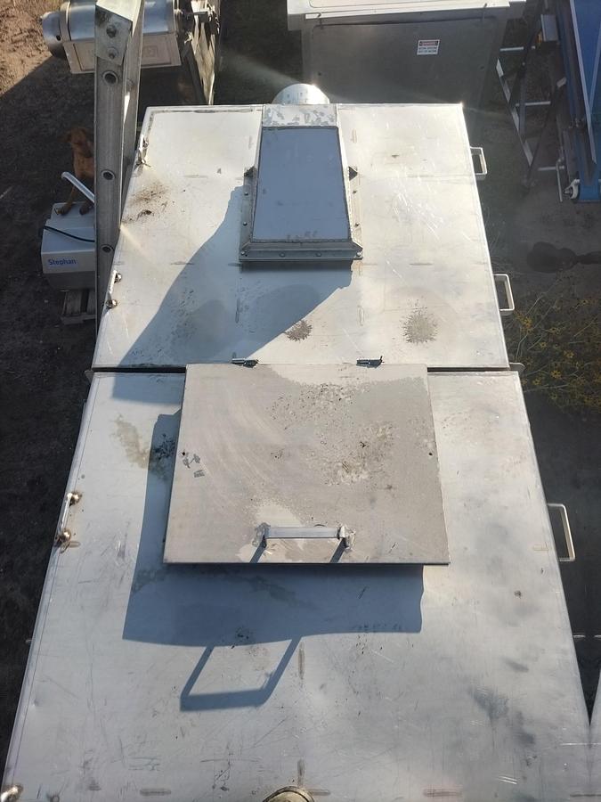 Used Mixer, Ribbon, 90 CF, 316L Stainless Steel, Austin Mac Inc, 50 HP, #5991352