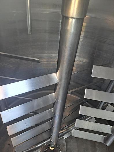 Used Tank, 1,000 Gallon, Scrape Agitated, Jacketed, APV Crepaco #S745296