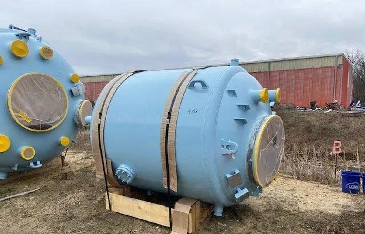 Used Reactor, 3,000 Gallon, Glass Lined, De Dietrich, #5991817