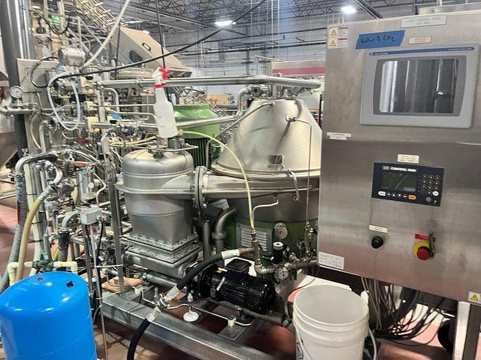 Used Centrifuge, Clarifier, GEA Westfalia, GSC 45-06-177, 25 HP #5990976