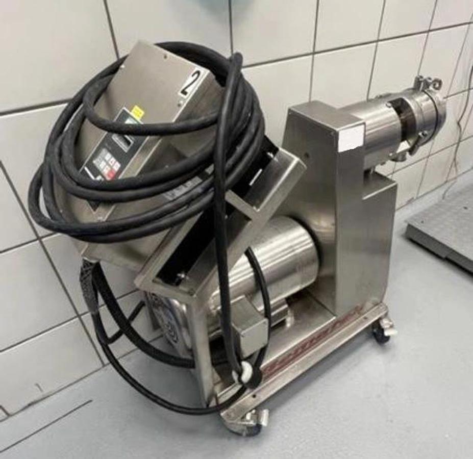 Used Mill, Inline, Colloid Mill / High Shear Mixer, 10 HP, Stainless Steel, Bematek CZ-260-PB-10, #5991669