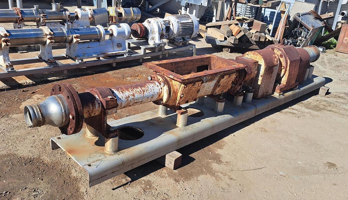 Used Pump, Moyno, 7.5 HP, C/st, Progressive Cavity, Mdl 2F022C2 #S740716
