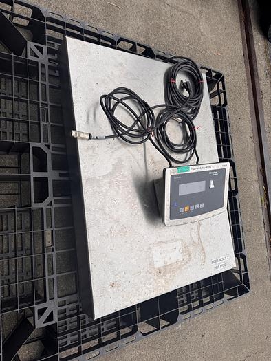 Used Scale, Platform, Minebea Intec, CAIS1-UV1, Stainless Steel, 31-1/2" x 23-1/2", 300 kg (660 lbs) Capacity, #5991281