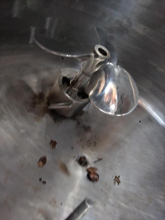 Used Tank, 100 Gallon, Precision Stainless, Jacketed, Agitated, Stainless Steel, #5991465