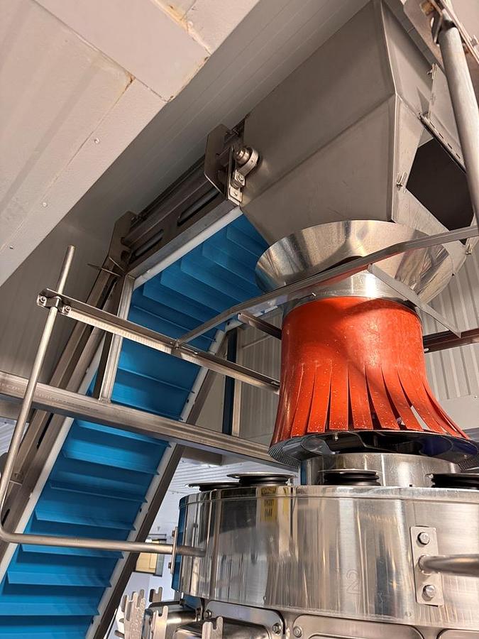 Used Filling Line, Bag, Ishida Double Drop Scale, Dual Triangle Baggers, Elevator, #5991855