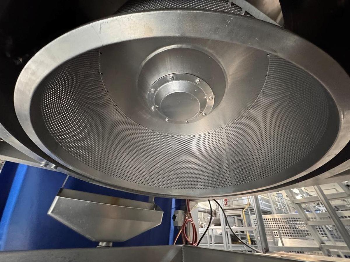 Used Centrifuge, Basket, 40" x 20", Turatti Spin Dryer, Model 1403.101.000.02, #5991840