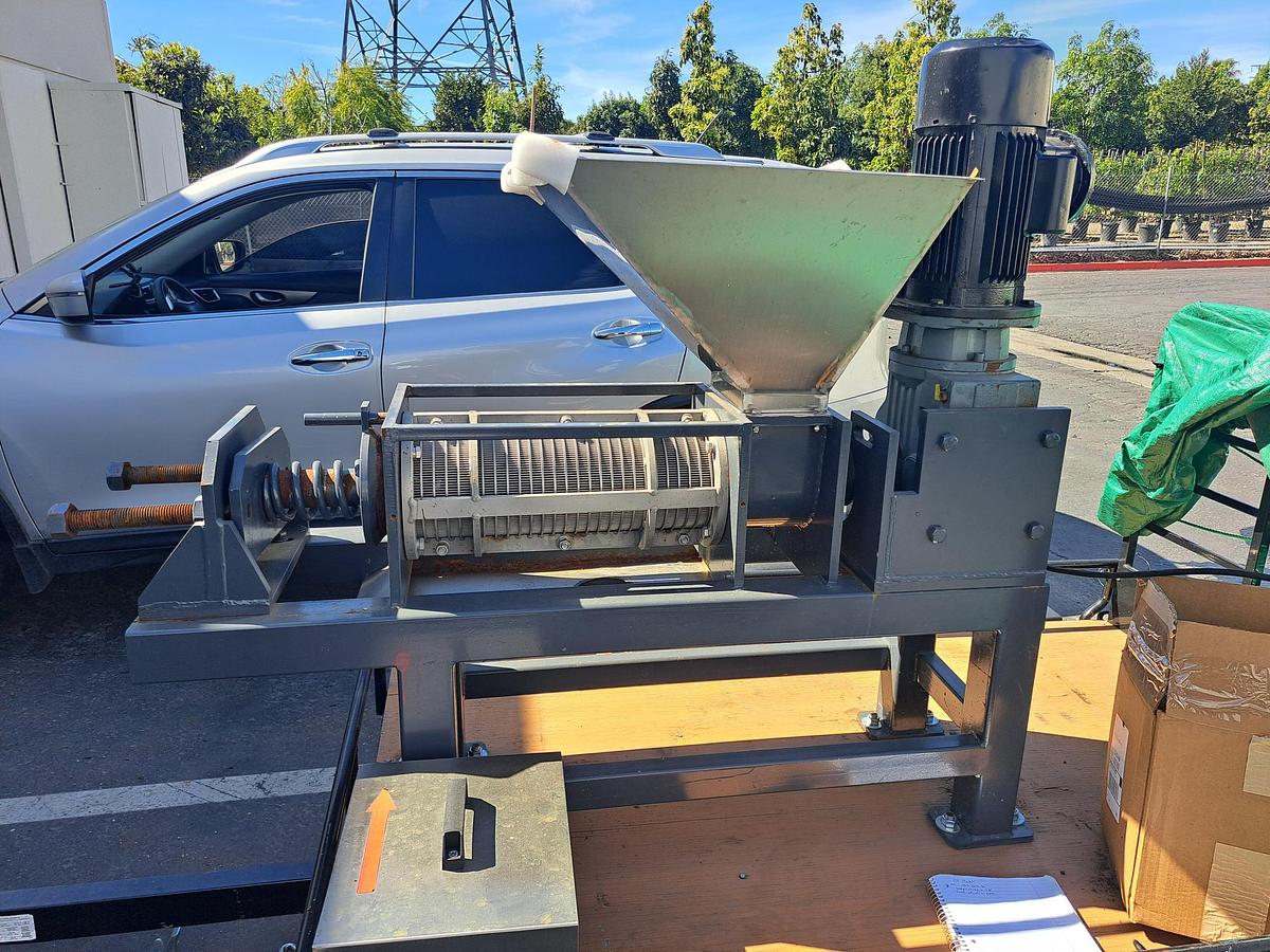 Used Press, Screw Press, Dewatering Machine, Model CT-160, Stainless Steel, #5991716