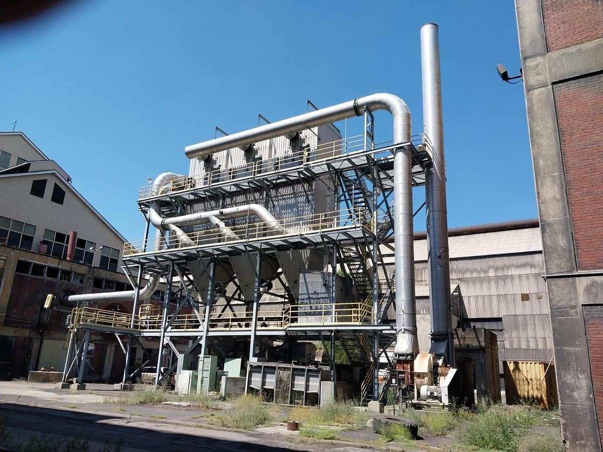 Used Dust Collector, 4,500 SF, 50,000 CFM, High Temp, Insulated, #5991542