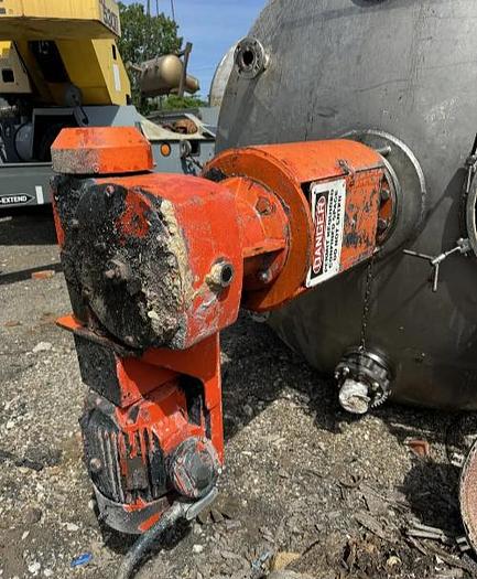 Used Reactor, 2500 Gallon, 316 Stainless Steel, 100 PSI 450 degrees Fahrenheit , Lee Industries #5762945