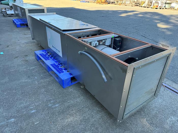 Used Scrubber, Air, 24" x 24" x 10', Stainless Steel, American Air, #5990979