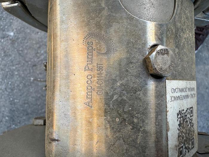 Used Heat Exchanger, Shell & Tube, 500 SF, Stainless, Vacuum, #5991130