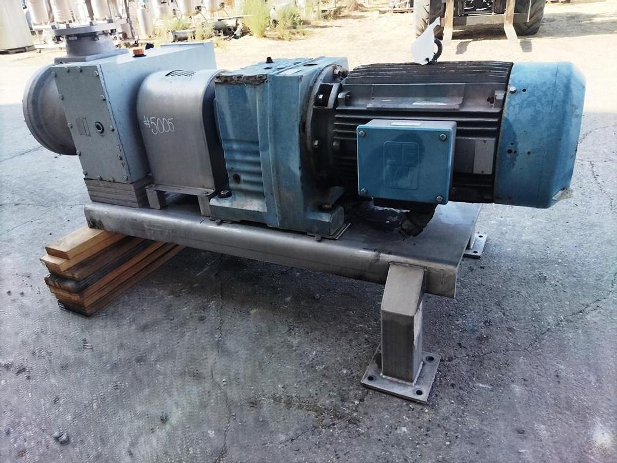 Used Pump, Positive, Fristam FKL 600, 75 HP, 7" In/Out, Flanged, #5991931