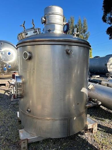 Used Still, 650 Gallon, S/st, Column, Condenser, Steam Heated #C745097