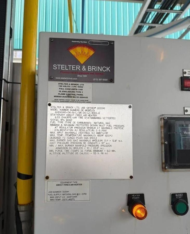 Used Dryer, Spray, VetterTec 500 kg/hr, 304L Stainless Steel Spray Dryer, #5991956