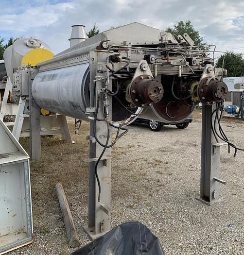 Used Dryer, Drum, Double, 42" x 120", Chrome, Buffalo Technologies, 160 PSI #D745511