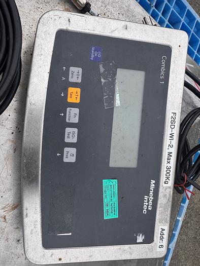 Used Scale, Platform, Minebea Intec, CAIS1-UV1, Stainless Steel, 31-1/2" x 23-1/2", 300 kg (660 lbs) Capacity, #5991287
