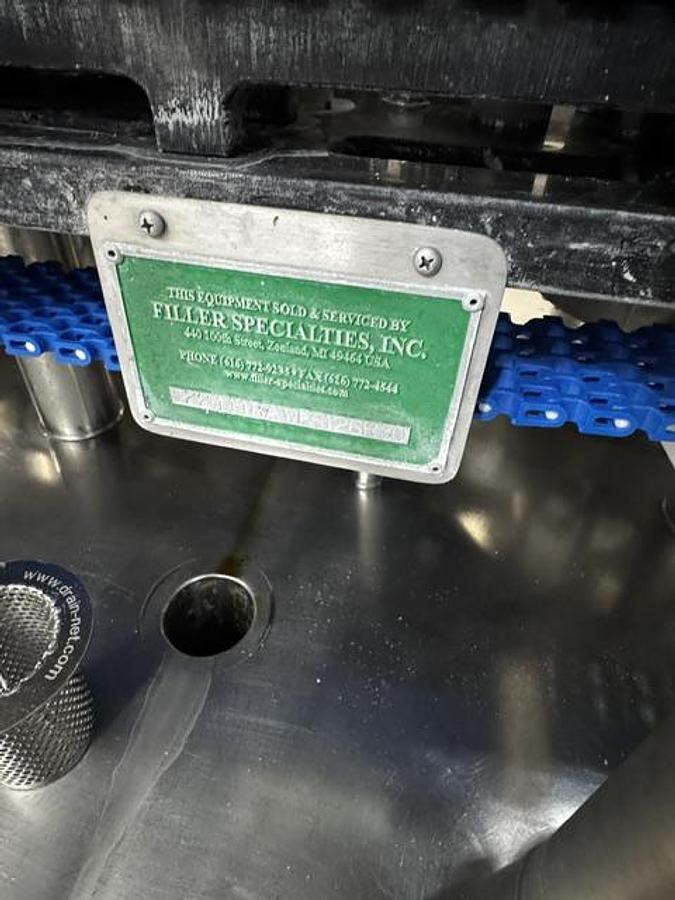 Used Filler, Bottle, Rotary, Filler Specialties, Stainless Steel, 150BPH, #5991883