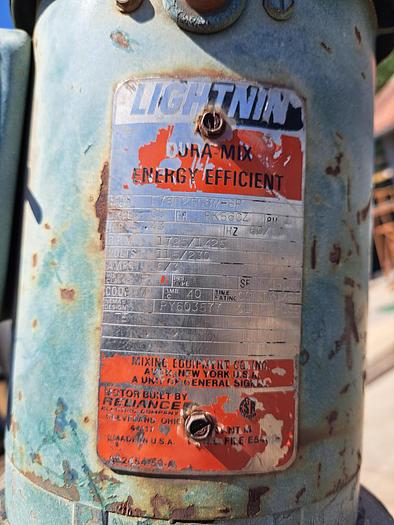 Used Mixer, Agitator, 0.43 HP, Lightnin, Model XD-30 - #S745269