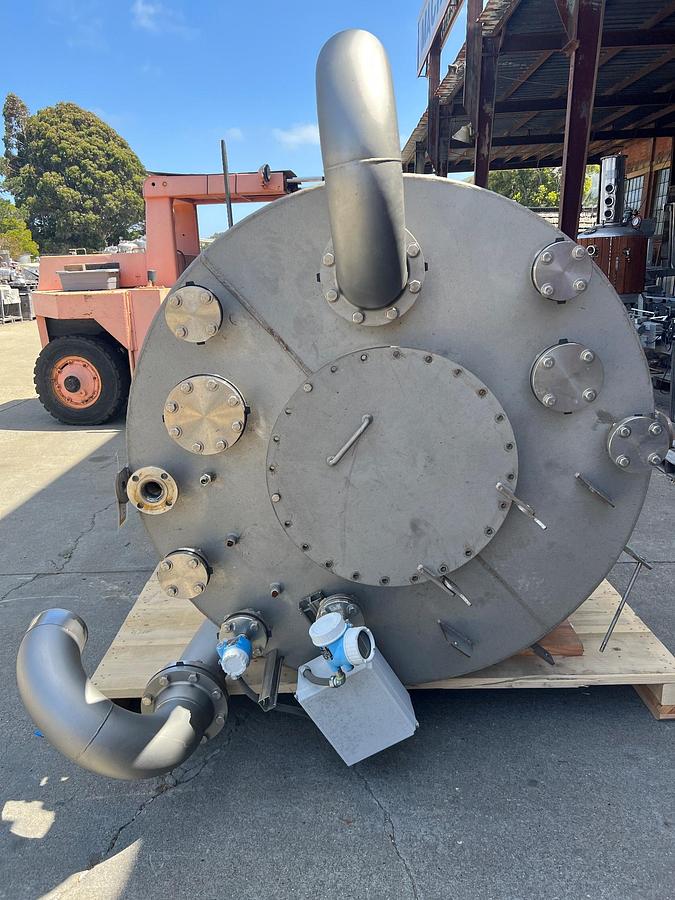 Used Tank, 2,000 Gallon, Stainless Steel, UL-142 Vessel, Modern Welding #S745124