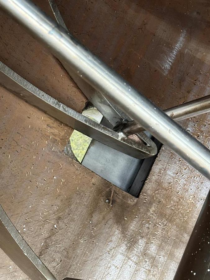 Used Mixer, Ribbon, 90 CF, 316L Stainless Steel, Austin Mac Inc, 50 HP, #5991352