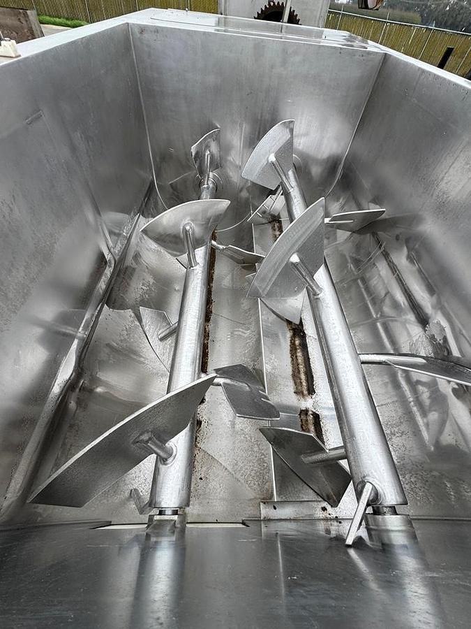 Used Mixer, Paddle, 75 CF, Stainless Steel, 30 HP #5991603