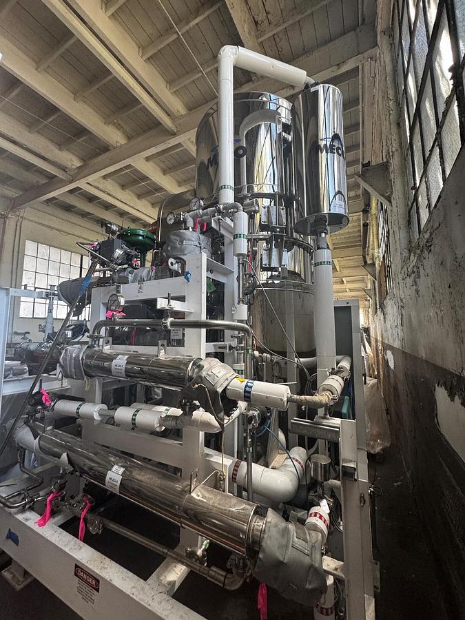 Used Evaporator, WFI Still, Vapor Compression, MECO, 750 GPH, #5991234