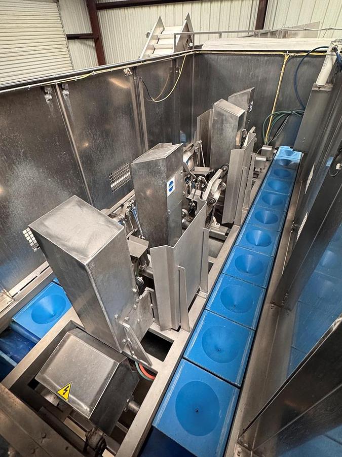 Used Corer, AIT, Floretor, Dual Side Pocket Conveyors, Broccoli, Complete System #5991869