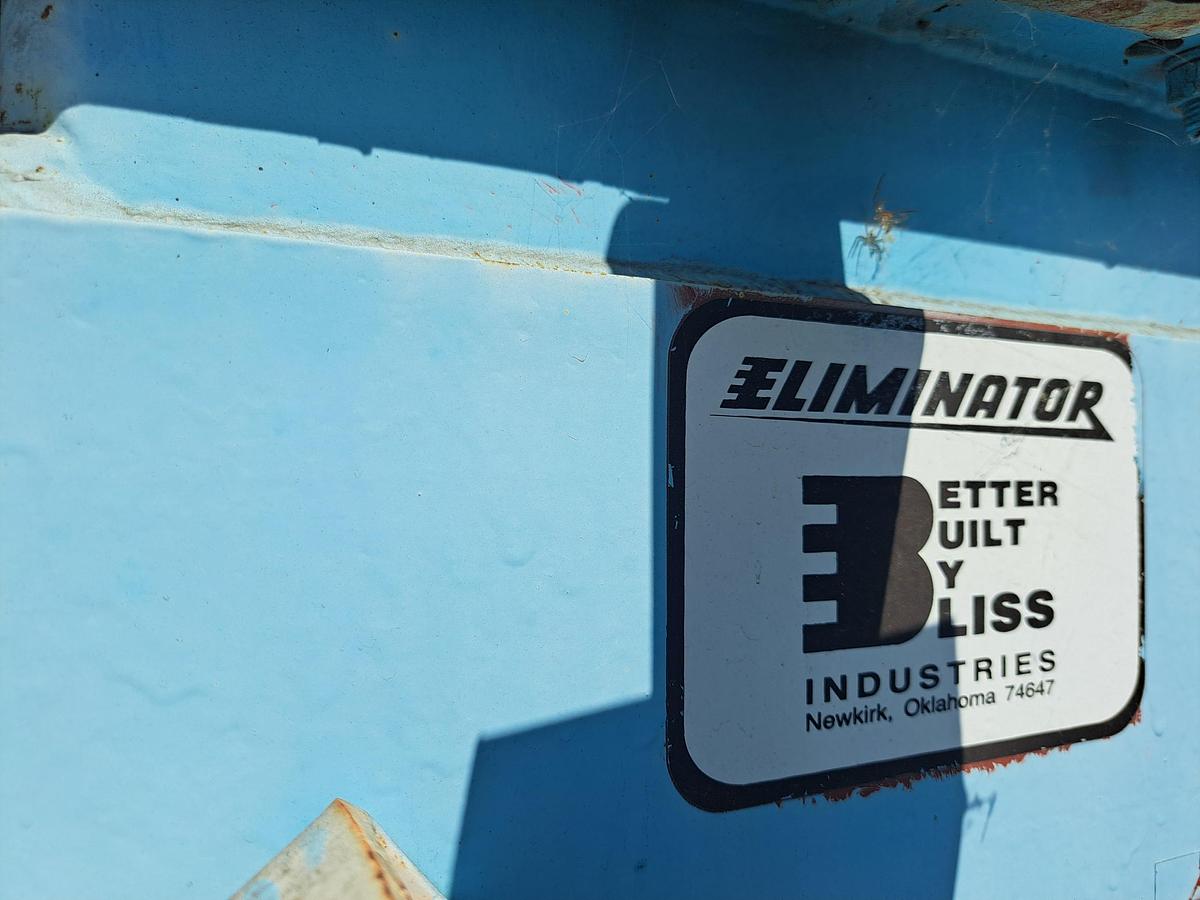 Used Mill, Hammer, 75 HP, Carbon Steel, 48" x 15", Bliss Eliminator #S744782