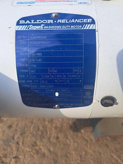 Unused Shredder, 30 HP, 23" x 42" Chamber, 48" Sweco Screener, #5533735