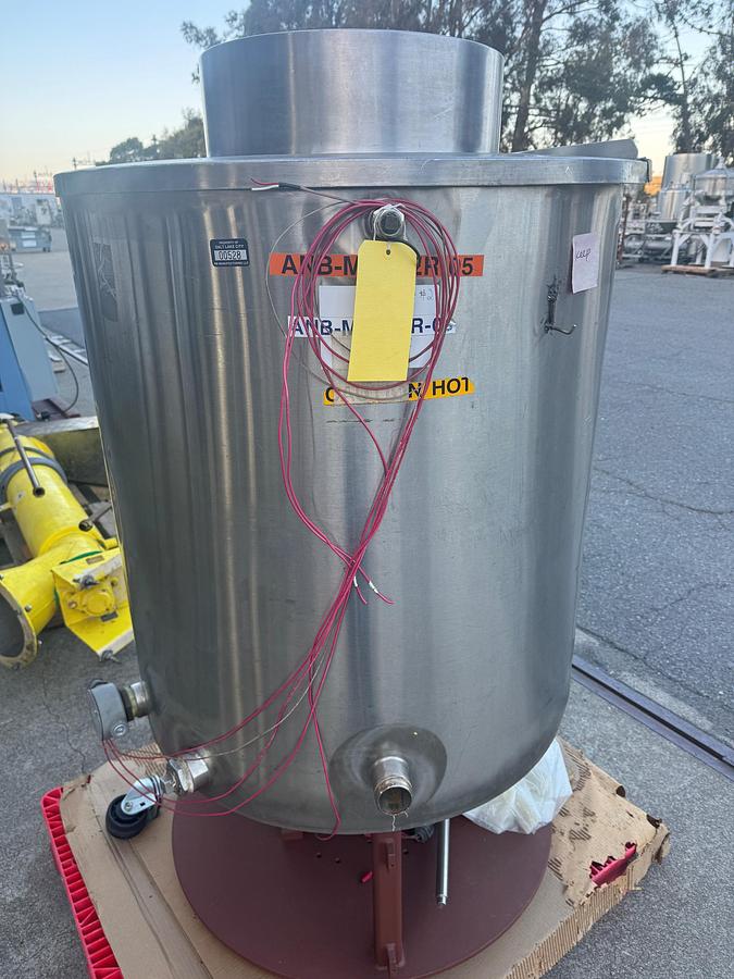 Used Kettle, 150 Gallon, Stainless Steel, Electrically Heated, Sweep Agitation, Chocolate Melter, #5991658