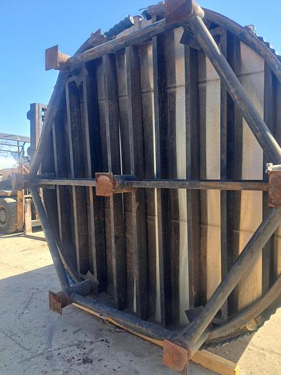 Used Tank, 10,000 Gallon, 316 Stainless Steel, 10' X 17'6" , Dish Bottom, #