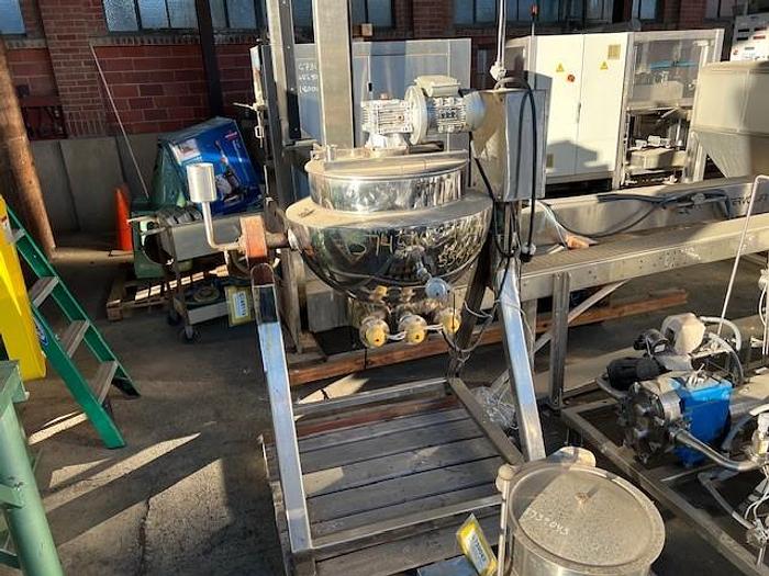 Used Kettle, 40 Gallon, Stainless Steel, Electrically Heated, Tilt #S745110