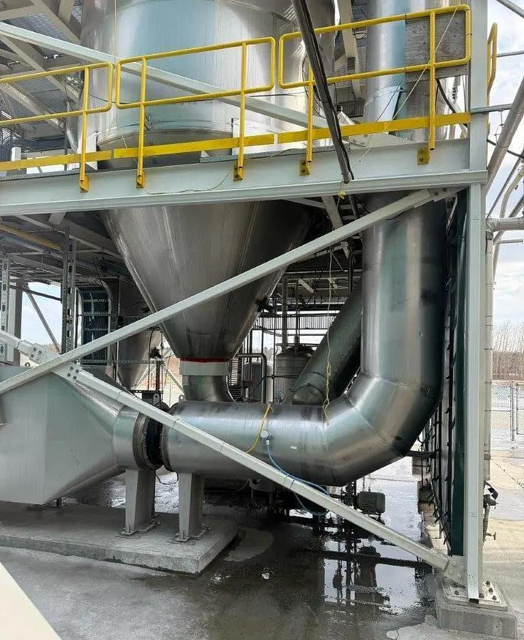 Used Dryer, Spray, VetterTec 500 kg/hr, 304L Stainless Steel Spray Dryer, #5991956