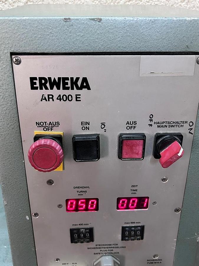 Used Mill, Roller, Erweka, AR 400 E, Roller, Laboratory, 400 RPM, #5991942