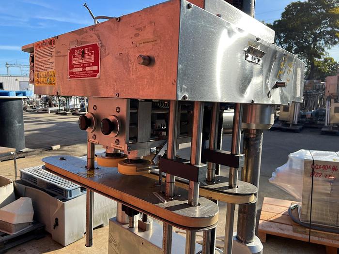 Used Capper, Kaps-All Model F-E4, Inline Spindle #S745104