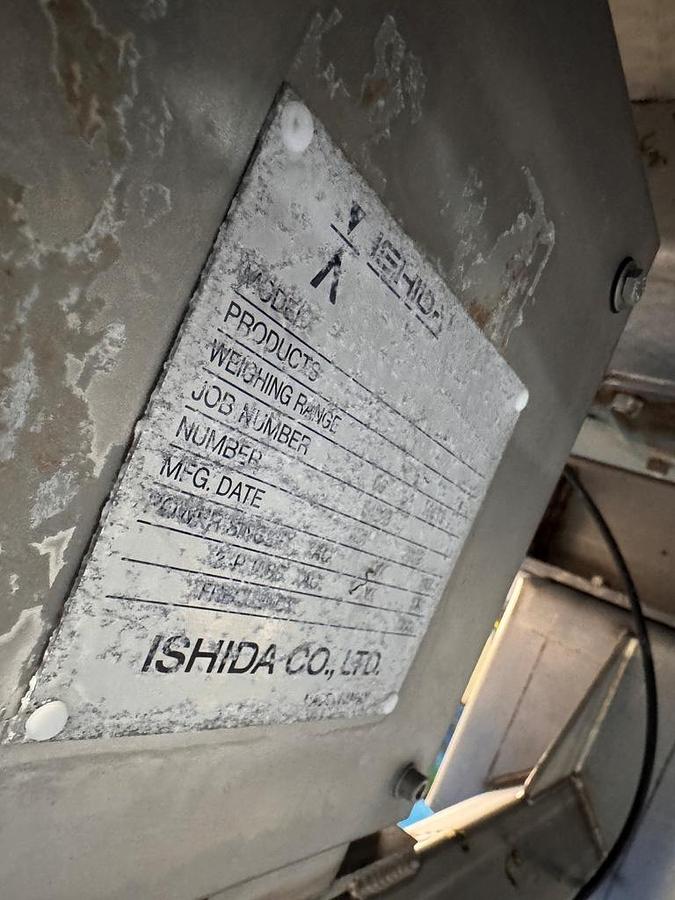 Used Filling Line, Bag, Ishida Combination Scale, Bosch SV 3800 Bagger, Elevator, Produce, #5991861
