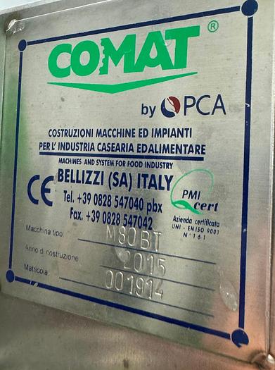 Used Former, Cheese, COMAT, Mozzerella Stretching and Molding, #5861438