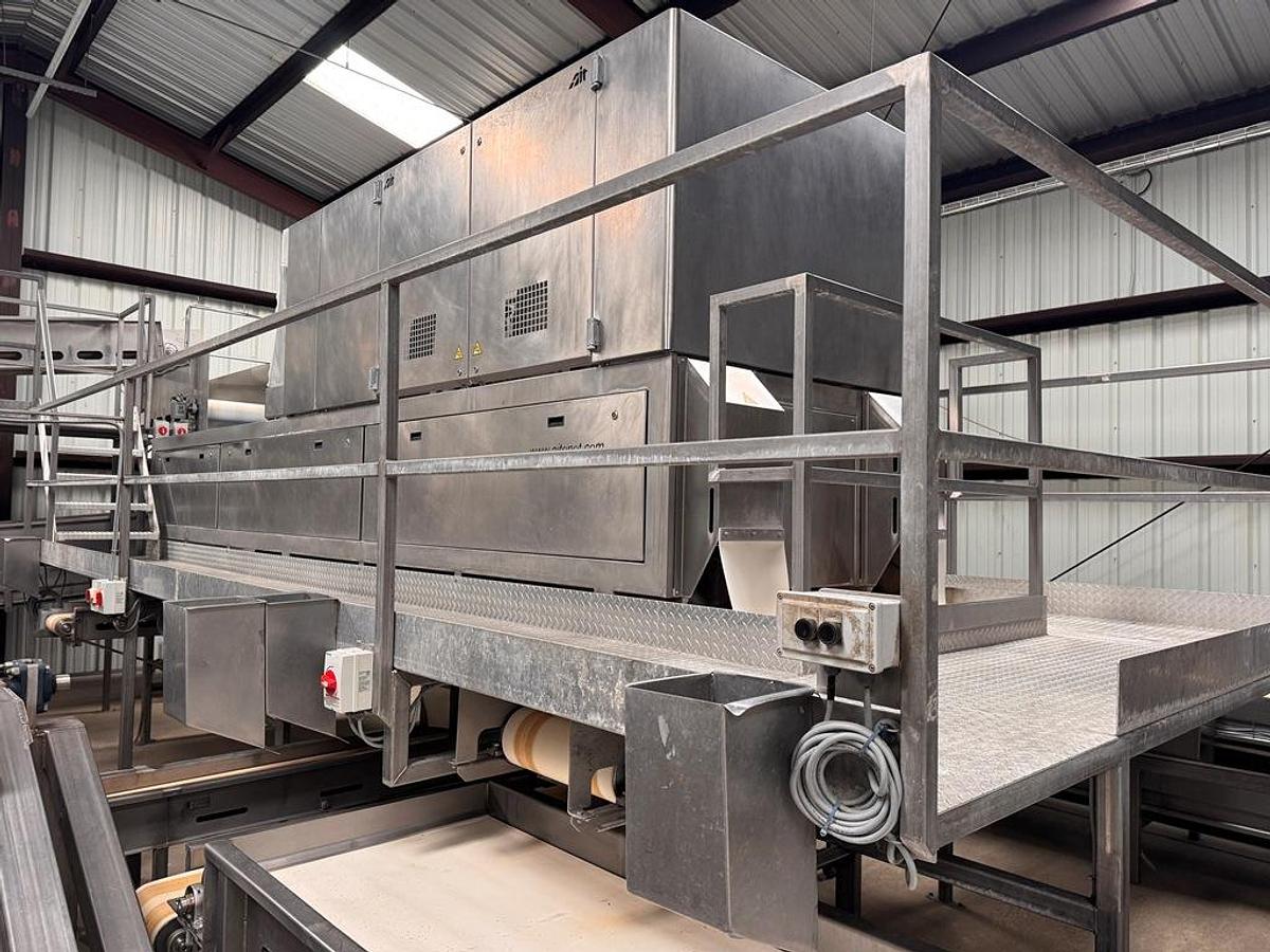 Used Corer, AIT, Floretor, Dual Side Pocket Conveyors, Broccoli, Complete System #5991869