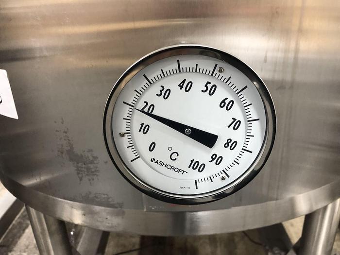 Used CIP Skid, 2-Tank, 230-Gallon, 316L Stainless Steel, A&B Process Systems - #4750220