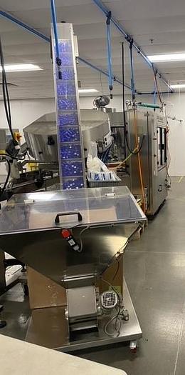 Used Filling Line, Bottle, PallayPack, 16-Head Filler, 6-Head Capper, Monoblock, #5991182