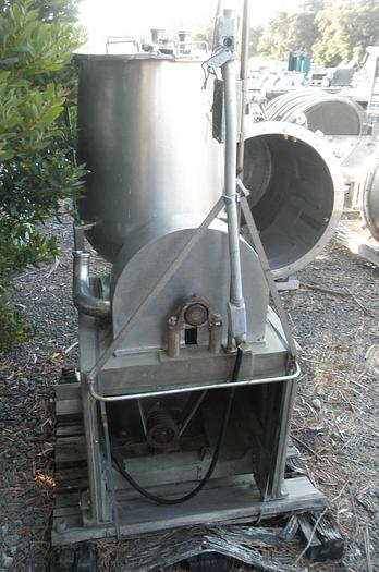 Used Mixer, Cheese, 5 CF, 316 Stainless Steel, Kraft, Pear Shaped, Agitated #S527450
