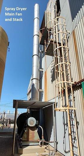 Used Dryer, Spray, Complete Spray Drying Plant , Bowen #5991351