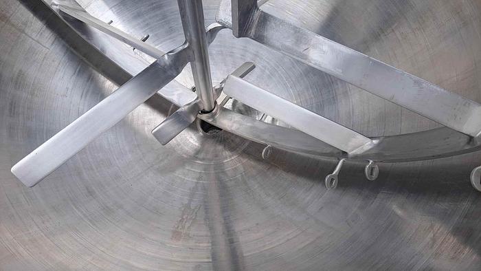 Used Kettle, 200 Gallon, S/St, Jkt, Agit, Hamilton #S745043