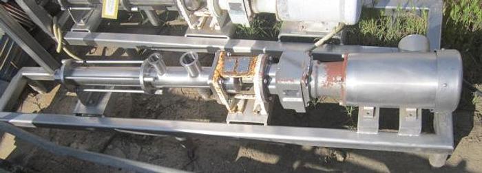 Used Pump, Moyno, 2 HP, 2-1/2", S/st #S737191
